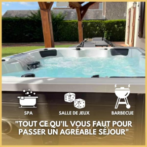 Gîte La Bourrelière - Spa Salle de jeux Barbecue Beauval